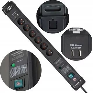 Premium-Line USB 60.000 A prepäťová ochrana